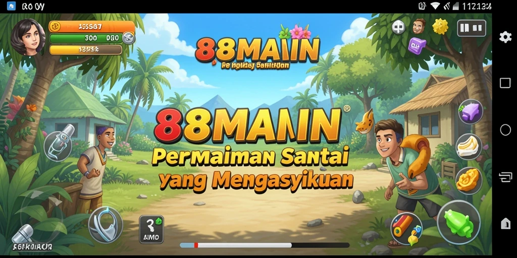 Gameplay seru dan penuh warna di 88MAIN.