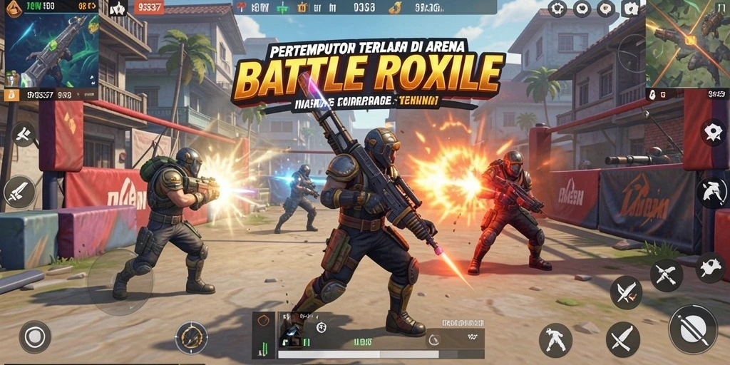 Screenshot gameplay 93337 yang menampilkan adrenalin pertempuran.