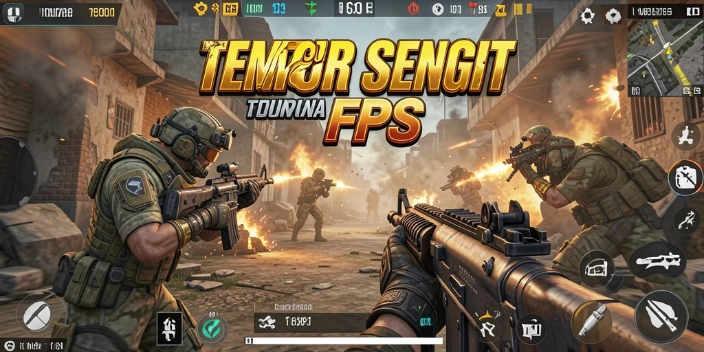 Screenshot IDN789 menunjukkan aksi tembak-menembak yang intens dan mendebarkan.