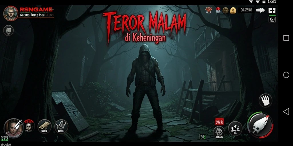 Gameplay RSNGAME yang menegangkan dan menyeramkan.