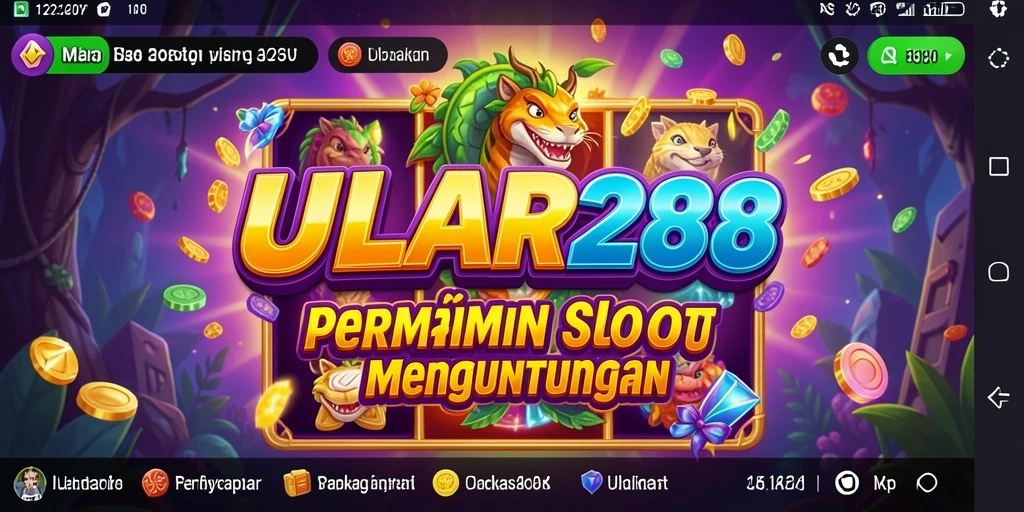 Tampilan antarmuka gameplay menawan di ULAR288.