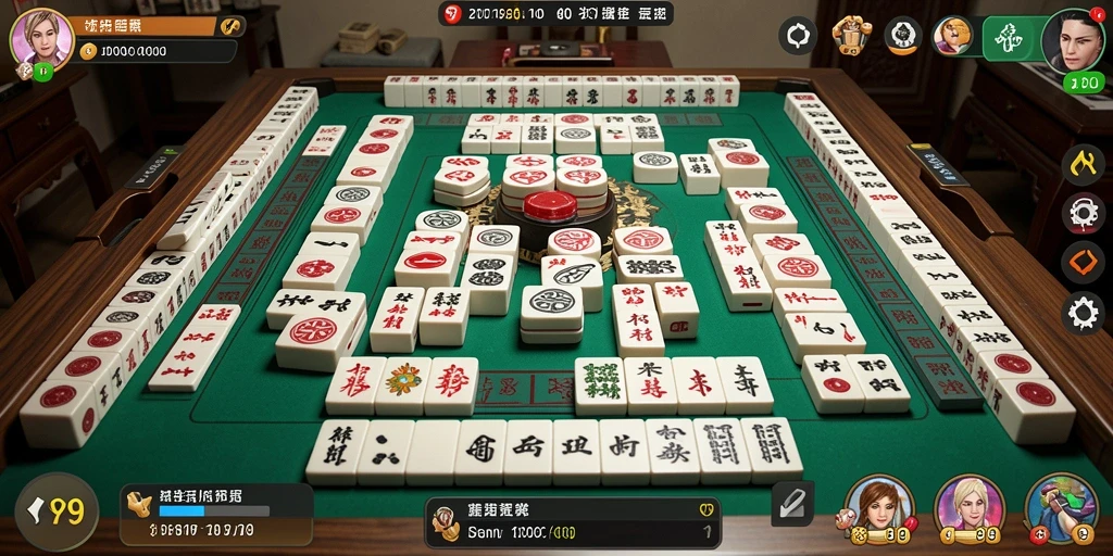 Tampilan gameplay Y89 yang menarik dan menantang dalam permainan Mahjong.
